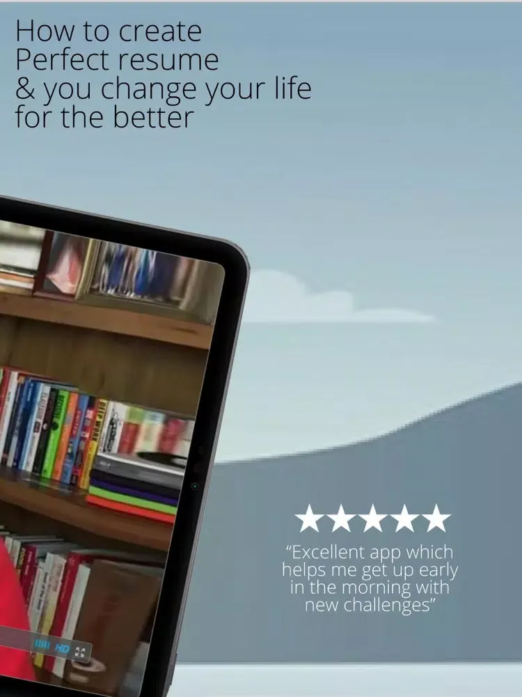 Capturas de pantalla de Cv Resume Tips Level Writing iPad 